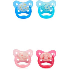 Dr.browns PV22006 PreVent Glow in the Dark BUTTERFLY SHIELD Pacifier - Stage 1, Assorted, 2-Pack