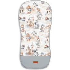 Sensillo MUSLIN INSERT FOR A STROLLER - DRAGON JEANS