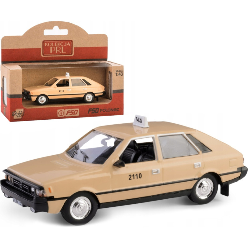 KOLEKCJA PRL POLONEZ TAXI 1:43 2 KOLORY