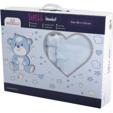 Babymatex Blanket - TB0394 - SHELL- size 80x100 - BLUE