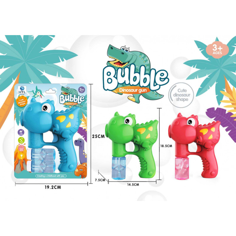 Dihua Toys B/O burbuļpistole ar gaismu un mūziku, OBB1119044