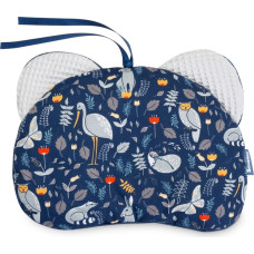 Sensillo PUSHCHAIR PILLOW BEAR - WAFFLE ANIMAL LAND GREY