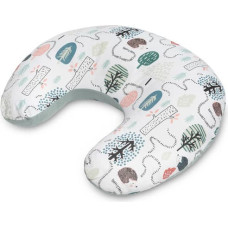 Sensillo MUSLIN PILLOW FOR FEEDING - EMERALD HEDGEHOG