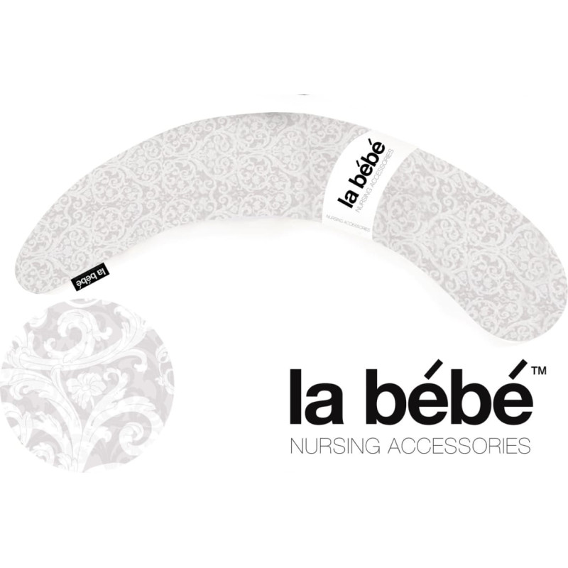 La Bebe ™ Moon Maternity Pillow Cover Art.134347 Classic Grey Papildus PĀRVALKS pakaviņam 195 cm