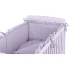 Belisima Baby Bedding set - 5 parts - 120/90/360 - PURE - P02-0837 - GREY