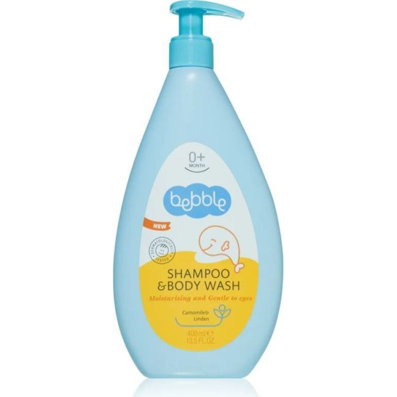 Bebble 5991 SHAMPOO & BODY WASH GEL CHAMOMILE 400ML BEBBLE 3016-01-026