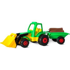 TRAKTOR FARMERSKI Z DREWNEM