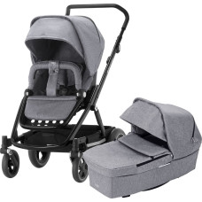 Britax-Romer BRITAX Ratiņi GO NEXT² BLACK Grey Melange 2000029406