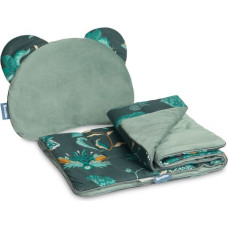 Sensillo Velvet Pushchair Set – Paradise Emerald