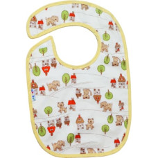 Akuku A1300 Small bib with velcro closure, waterproof layer (19 x 14 cm)