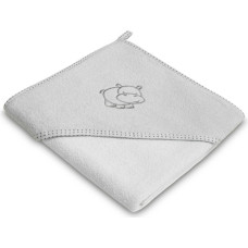 Sensillo Hippo soft bath towel – grey