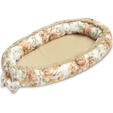 Sensillo Velvet Baby Nest/baby Cocoon – SQUARE BEIGE