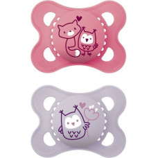 Mam Baby 0639 ORIGINAL pacifier 2-6 PLANET LOVE GIRL