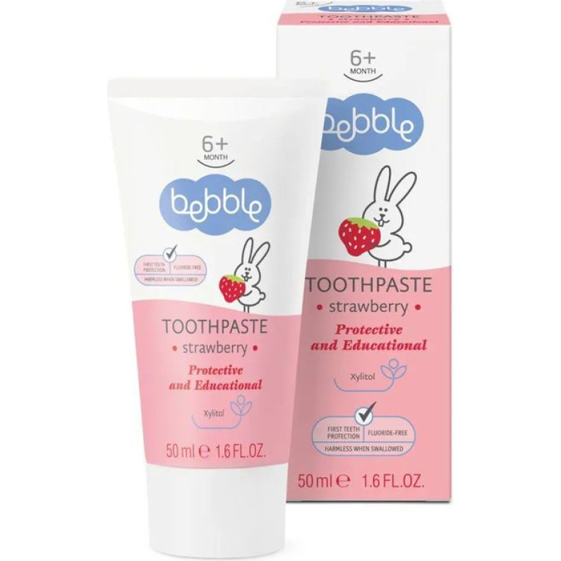 Bebble 6752 STRAWBERRY BEBBLE TOOTHPASTE 3016-01-019