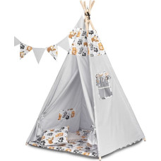 Toyz TIPI TENT RACCOONS GREY