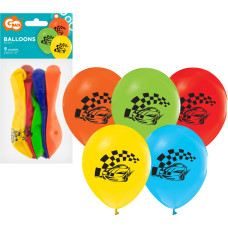 BALONY SAMOCHODY WYŚCIGOWE 12  5 SZTUK