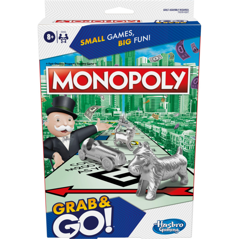 Monopoly Ceļojumu spēle „Grab&Go”