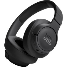 JBL on-ear austiņas ar Bluetooth, melnas JBLT720BTBLK