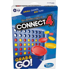 Hasbro Gaming „Grab&Go” ceļojumu spēle „Savieno 4”