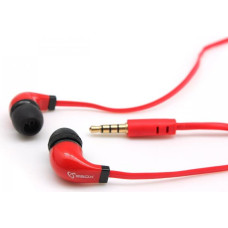 Sbox Stereo Earphones With Microphone EP-038 Red