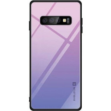 Evelatus Samsung A20 Gradient Glass Case 2 Bubble Gum