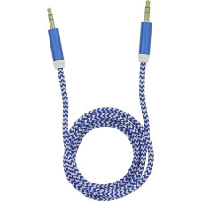 Tellur Basic Audio Cable aux 3.5mm Jack 1m Blue