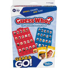 Hasbro Gaming Ceļojumu spēle Guess Who Grab&Go