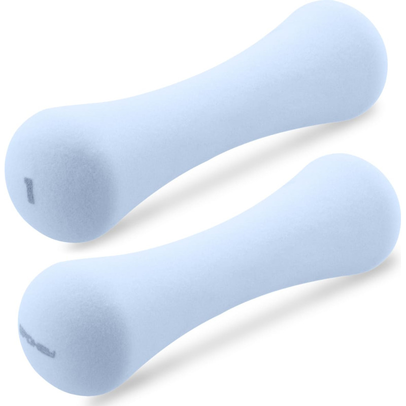 Spokey Neopreenist hantlid SPOKEY Bone 1 kg (2 tk), sinised