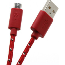 Sbox USB-1031R USB->Micro USB 1M Red