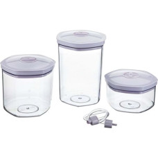 Gastroback 46110 Vacuum Canister 3pcs Round