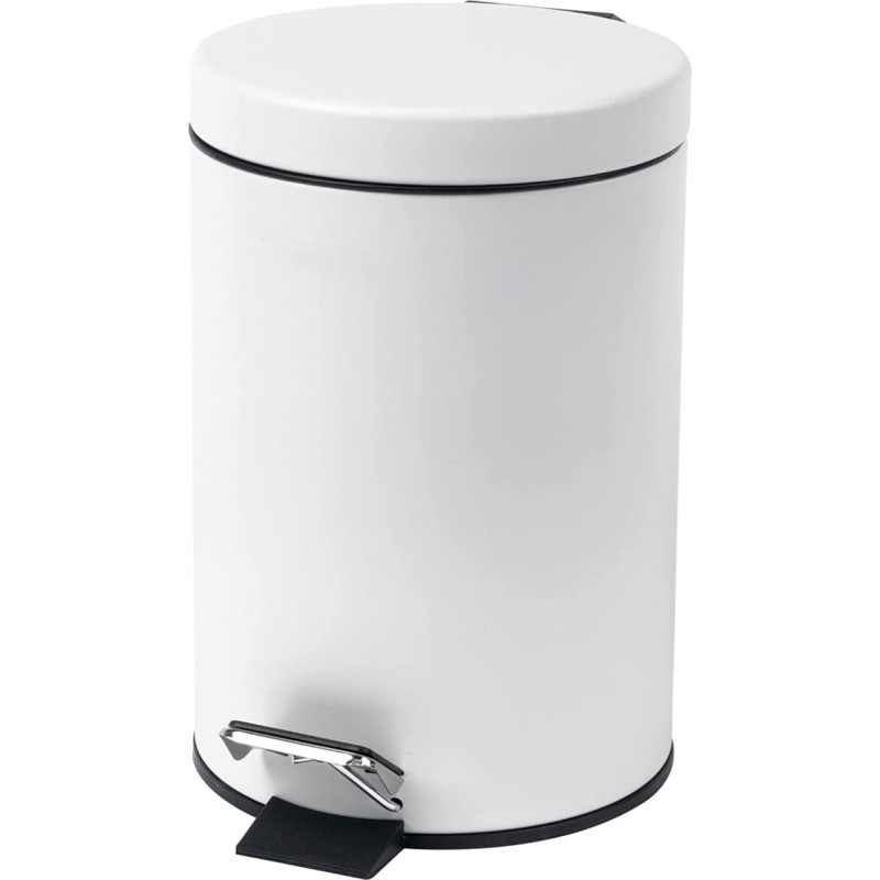 Beldray LA038098WHTAEU7 3 LITRE SOFT-CLOSE PEDAL BIN