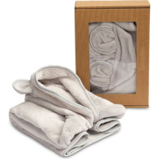 Sensillo SOFT TEDDY BEAR BATHROBE GREY