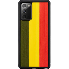 Man&Wood case for Galaxy Note 20 reggae black