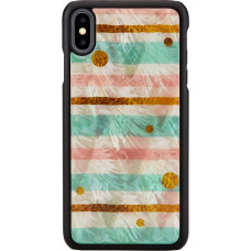 Ikins SmartPhone case iPhone XS Max pop mint black