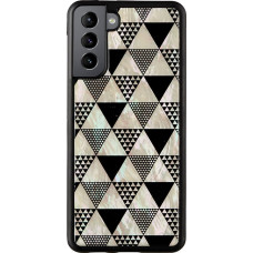 Ikins case for Samsung Galaxy S21+ pyramid black