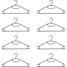 Beldray LA072684FEU7 Eco Recycled Hangers Black