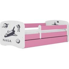 Kocot Kids Gulta babydreams pink nasa ar kasti ar matraci 160/80