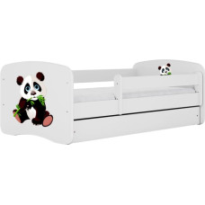 Kocot Kids Gulta babydreams white panda 2 ar kasti ar matraci 140/70