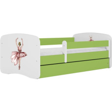 Kocot Kids Gulta babydreams green dancer ar kasti ar matraci 160/80