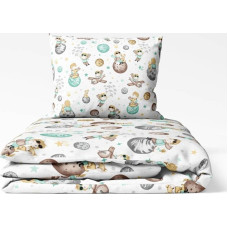 Ankras Bedding set - 5  parts - 120/90/360 - LITTLE PRINCE - MINT