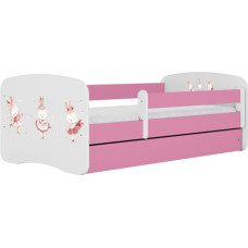 Kocot Kids Gulta babydreams pink bunnies with butterflies bez kastes ar matraci 180/80