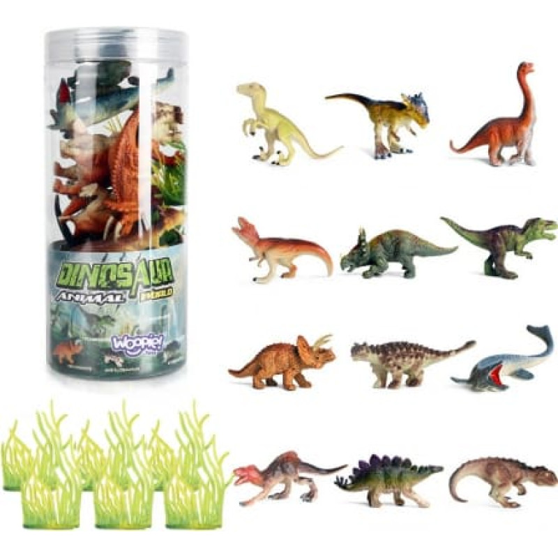 Woopie 47115 Zestaw figurek 18 szt. Dinozaury
