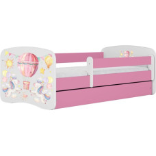 Kocot Kids Gulta babydreams pink balloon ar kasti ar matraci 140/70