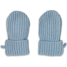 Lodger Mittens Merino vilnas bērnu cimdiņi, Blue Fogg, 0-12m - MTM 110_0-12