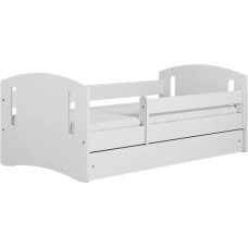 Kocot Kids classic 2 white gulta ar atvilktni un matraci 180/80