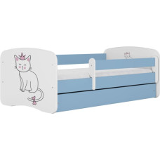 Kocot Kids Gulta babydreams blue cat bez kastes ar matraci 180/80