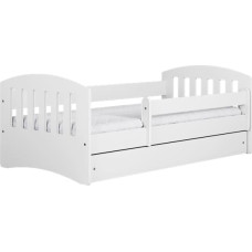 Kocot Kids classic 1 white gulta ar atvilktni un matraci 160/80