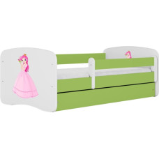 Kocot Kids Gulta babydreams green princess bez kastes ar matraci 140/70