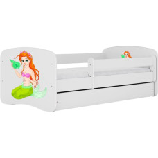 Kocot Kids Gulta babydreams white mermaid bez kastes ar matraci 140/70