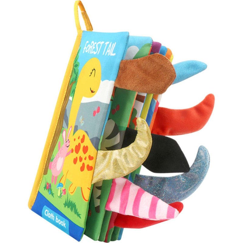 Woopie BABY – Tygbok med skogsdjurs svansar
